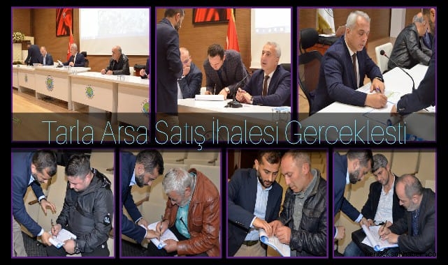 TARLA VE ARSA SATIŞ İHALESİNE TUNER ASFALT DAMGA VURDU