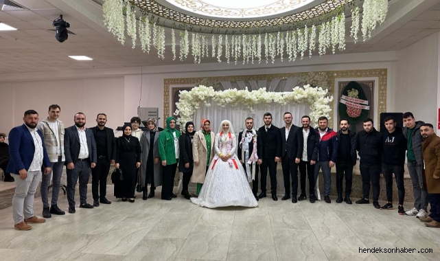 Ensar Ve Safiye Dillere Destan Düğünle Mutluluğa Evet Dediler