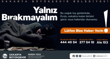 Evsiz biri gördüğünüzde haber verin; 
