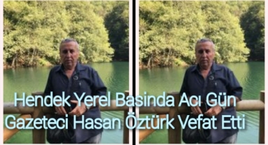 Gazeteci Hasan Öztürk Vefat Etti