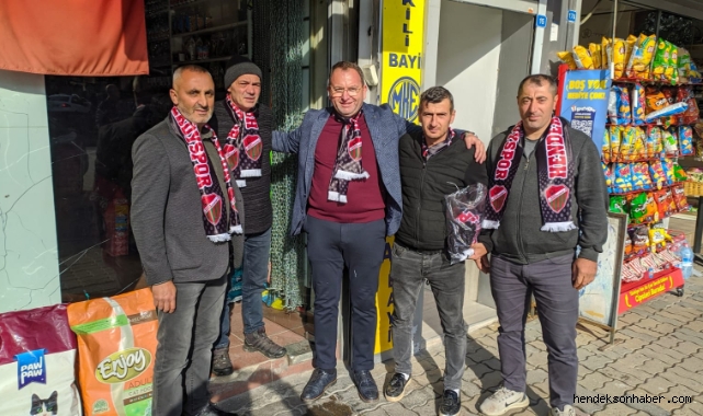 HENDEK DEREKÖYSPOR YÖNETİMİNDEN KAHVALTI TEŞEKKÜRÜ