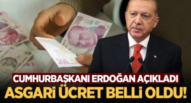 Merakla Beklenen Asgari Ücret Açıklandı