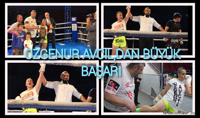 ÖZGENUR AVCIL'DAN BÜYÜK BAŞARI