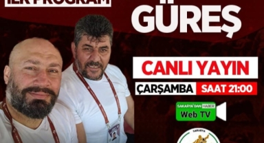Sadece Güreş programı, bu akşam da dopdolu
