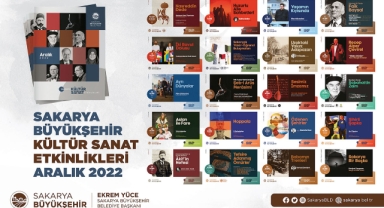 Sakarya Büyükşehir Aralık kültür sanat etkinlikleri başlıyor
