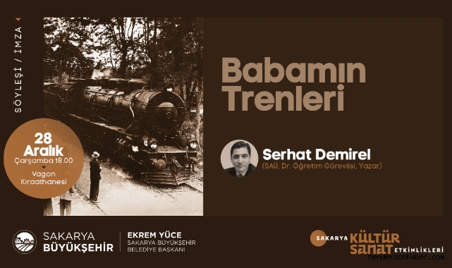 Vagon Kıraathanesi ‘Babamın Trenleri’ni konuk edecek