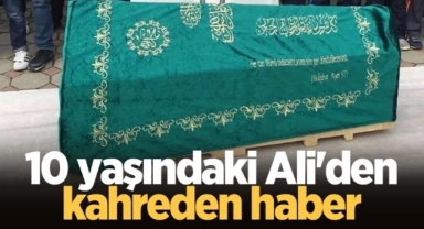 Ali'den kahreden haber