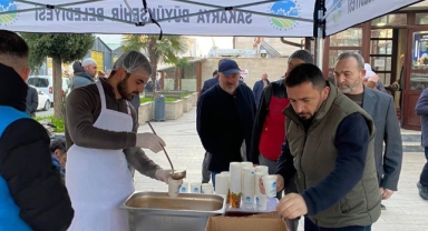 Büyükşehir yeni yılın ilk sabahında gönülleri ısıttı