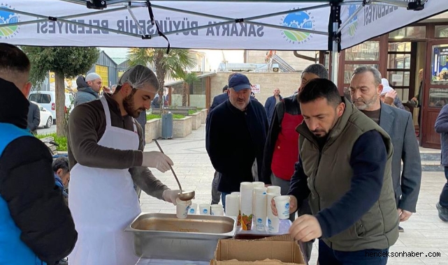 Büyükşehir yeni yılın ilk sabahında gönülleri ısıttı