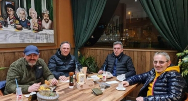 Çakmak ve Karabulut Yemekte Buluştu