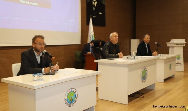 HENDEK MECLİSİ 10 MADDEYLE TOPLANIYOR