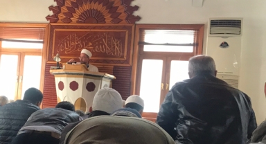 Hendek’te Cuma Namazı Öncesi Yağmur ve Kar Duası