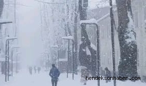 HENDEK'TE EKİPLER  OLASI KAR YAĞIŞI İÇİN TEYAKKUZDA