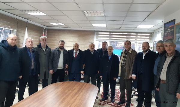 Püsküllü Hendekli Muhtarlarla Bir Araya Geldi