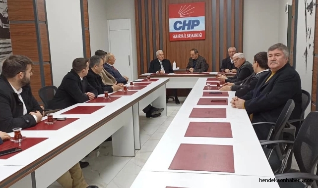 Sakarya CHP İl Başkanı Keleş'e Demokrat Parti'den ziyaret