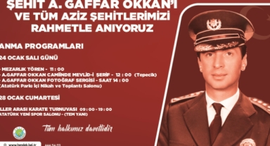 ŞEHİT ALİ GAFFAR OKKAN ANILIYOR