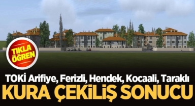 TOKİ kura çekilişi canlı izle