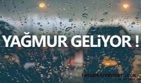 Dikkat Kuvvetli Yağış Uyarısı