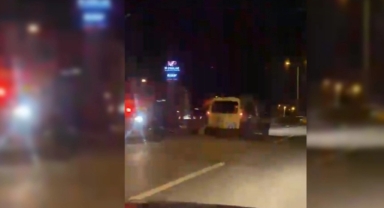 Hendek Akova'da trafik kazası 2 Yaralı