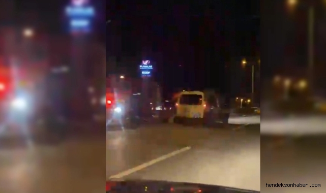 Hendek Akova'da trafik kazası 2 Yaralı