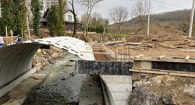 HENDEK YENİ KALAYIK KÖPRÜSÜ SON AŞAMADA