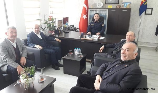 Hendekli Muhtarlardan İlçe Protokolüne Ziyaret