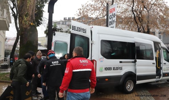 SAKE VE HAYAT Deprem Bölgesine Hareket Etti