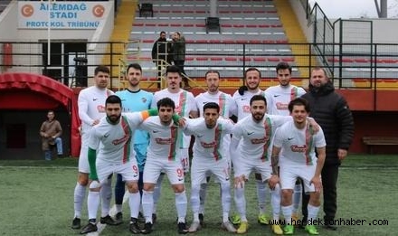 11 SPARTALI HAKEM ENGELİNE TAKILDI  HENDEK DEREKÖYSPOR 2-3 TEKİRDAĞSPOR