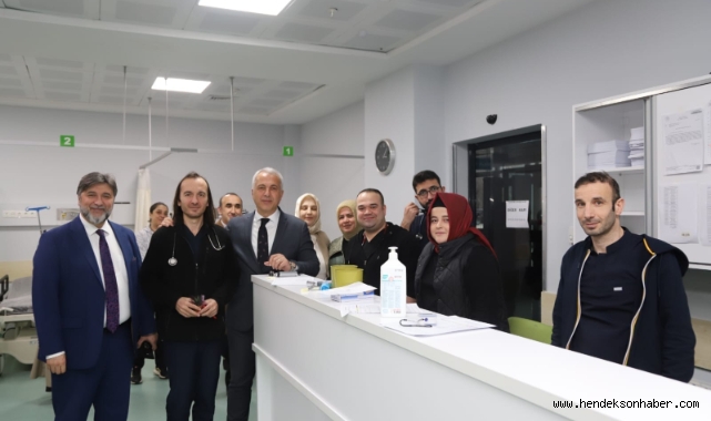 Başkan Babaoğlu’ndan 14 Mart Tıp Bayramında Sağlık Çalışanlarına Ziyaret