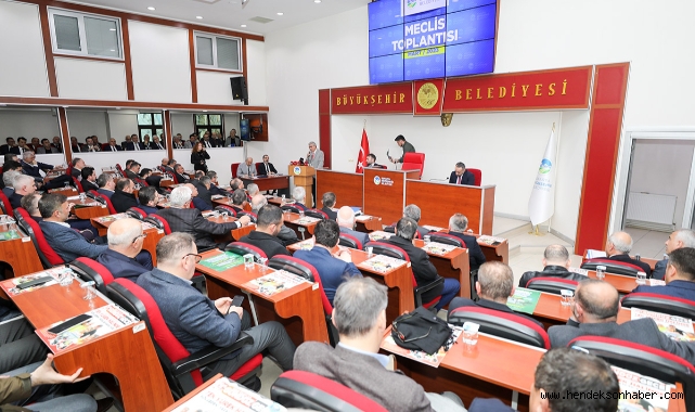 Başkan Ekrem Yüce, mecliste 4 yeni proje için müjdeleri paylaştı: "