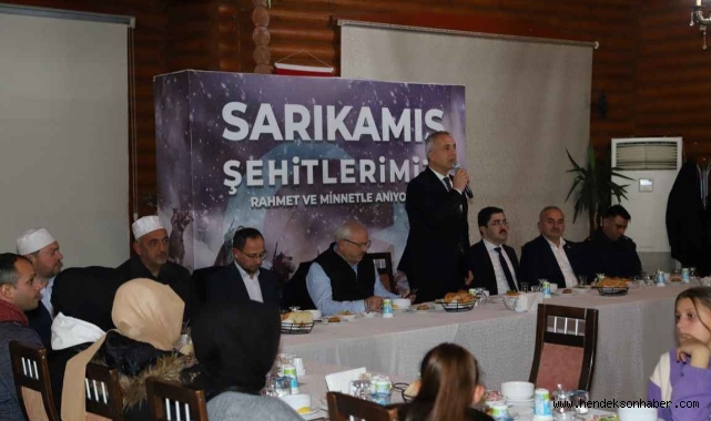 BAŞKAN TURGUT  BABAOĞLU BAYRAKTEPE'DE ŞEHİT AİLELERİYLE BİR ARAYA GELDİ