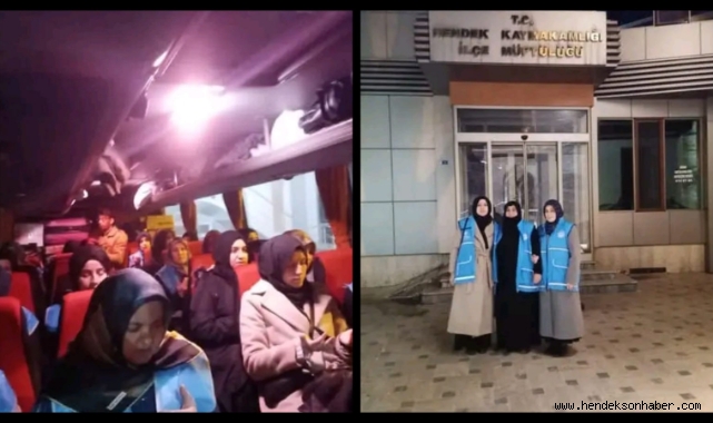 Deprem Bölgesine Dualarla Uğurlandılar