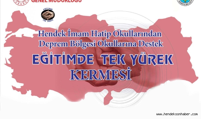 EĞİTİMDE TEK YÜREK KERMESİ