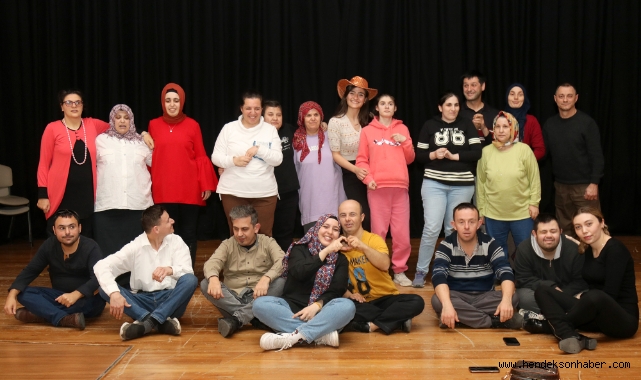 Engelsiz Hobi Kursunda doğru nefes egzersizi