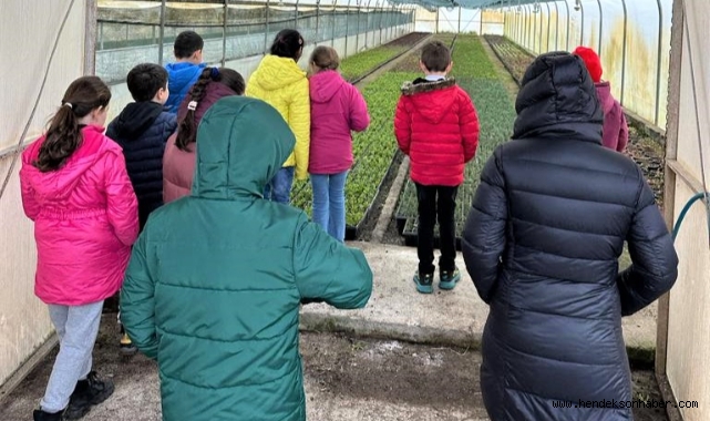 Hendek Fidanlık Şefliği'ne Ziyaret