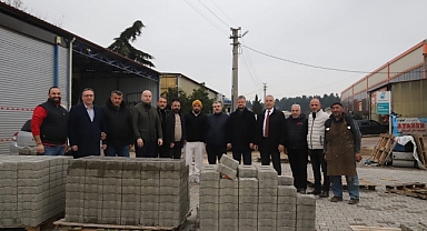 HENDEK KÜÇÜK SANAYİ SİTESİ GÜZELLEŞİYOR