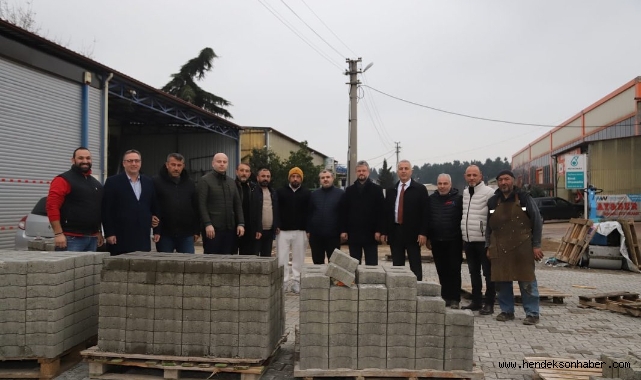 HENDEK KÜÇÜK SANAYİ SİTESİ GÜZELLEŞİYOR