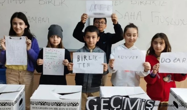 Hendek Şehit Ali Gaffar Okkan Ortaokulu Öğrencilerinden Örnek Davranış