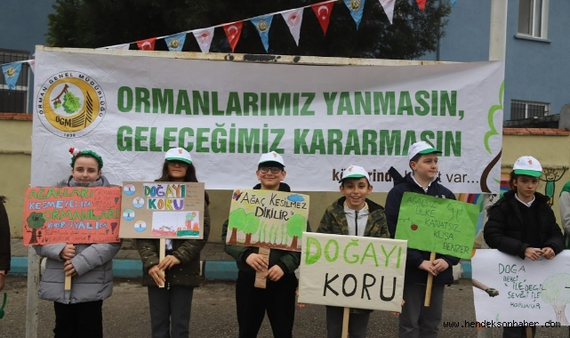Hendek'te 21 Mart Dünya Ormancılık Günü ve Haftası Kutlamaları Yapıldı