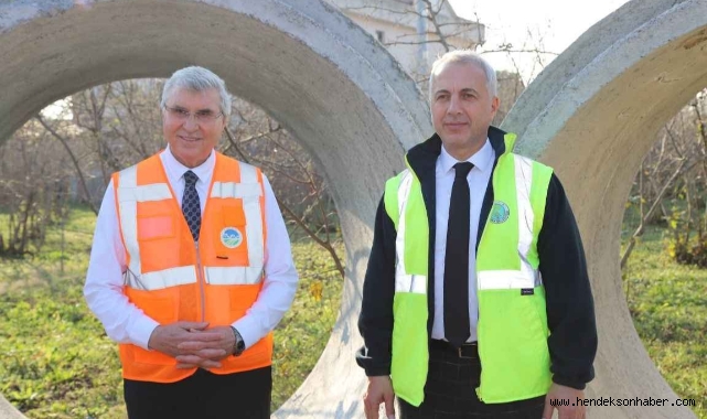 HENDEK YENİMAHALLE BÜYÜKDERE YAĞMURSUYU HATTI 2'NCİ ETAP PROJESİ TAMAMLANDI