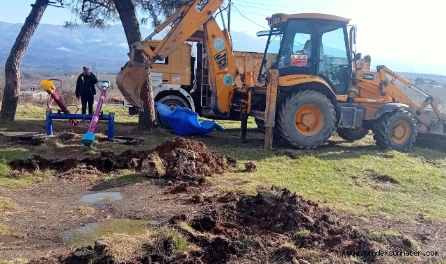 Hendek Yeşilköy Çocuk Parkı İçin İlk Kepçe Vuruldu