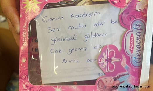 Hendekli Minik Yüreklerin duygulandıran notları