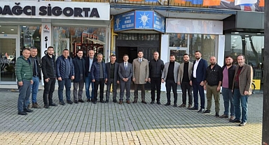 Milletvekili Aday Adayı Aziz Koç Ziyaretlerini Hendek Ak Parti İlçe Teşkilatıyla Tamamladı