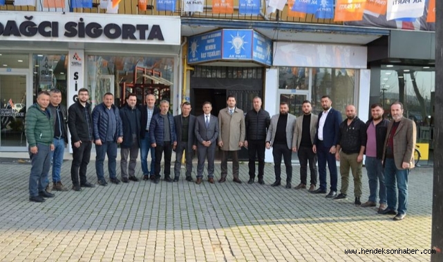 Milletvekili Aday Adayı Aziz Koç Ziyaretlerini Hendek Ak Parti İlçe Teşkilatıyla Tamamladı