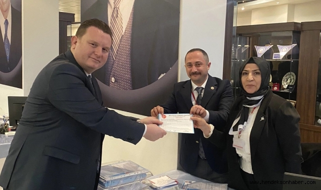 Muhammed Levent Bülbül Aday Adaylık Başvurusunu Genel Merkezde Yaptı.