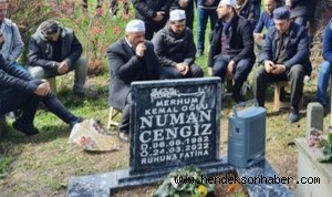 Numan Cengiz Vefatının 1.Yılında Kabri Başında  Dualarla Anıldı