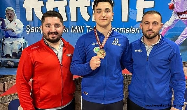 Yiğit Eren Kaba Türkiye Şampiyonu Oldu