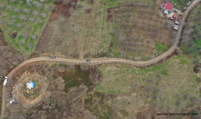Yukarıdereköy Mahallesi’nin içme suyu deposunda çalışmalar tamamlandı