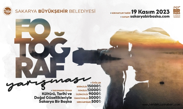 3. Ulusal Sakarya Bir Başka fotoğraf yarışması başladı