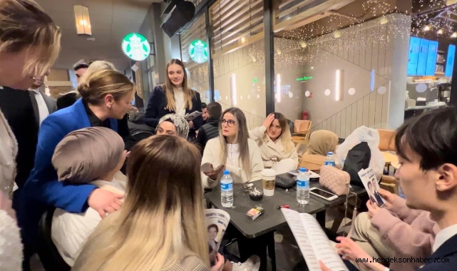 Akçalışkan'a Cadde54 ve Hendekli gençlerden tam destek aldı